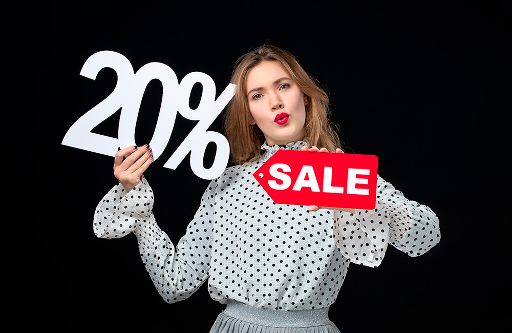 Скидка за объём заказа до 20% Скидка за объём заказа до 20%